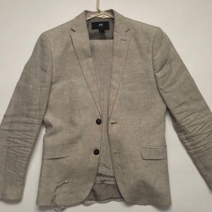 H&M linen suit